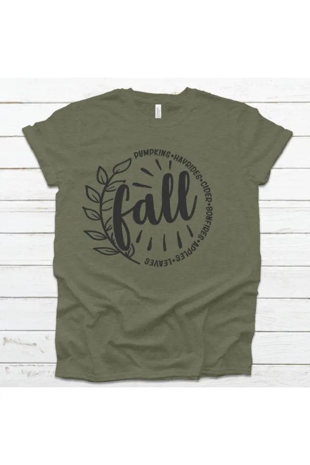 Bella Canvas Fall Tee